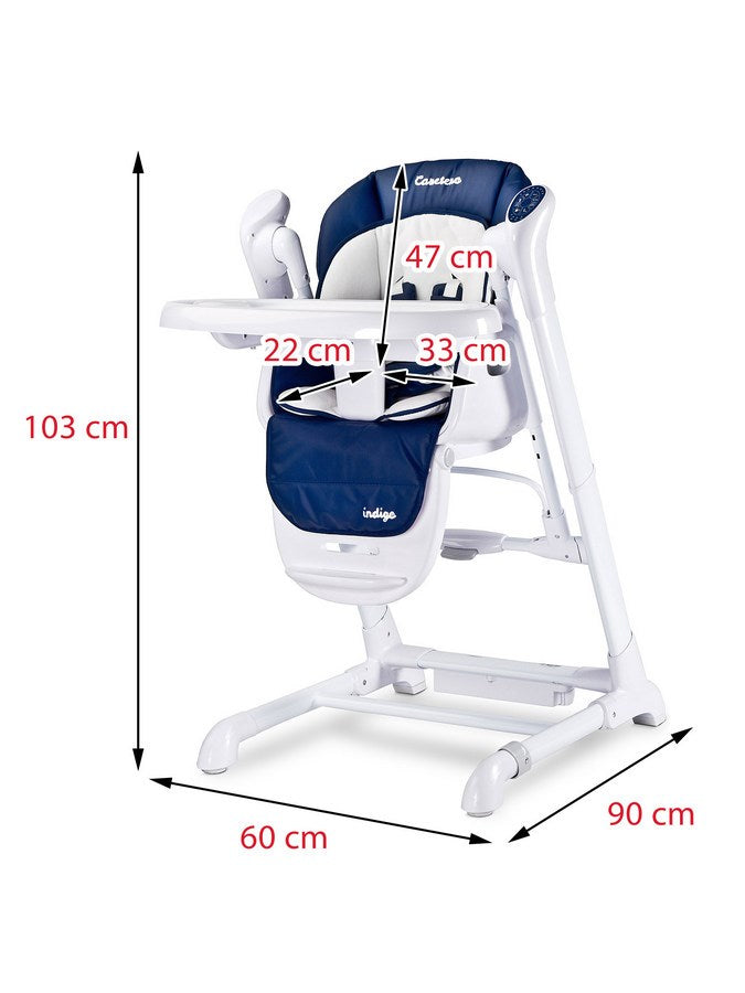 Etetőszék 2az1-ben Caretero Indigo navy