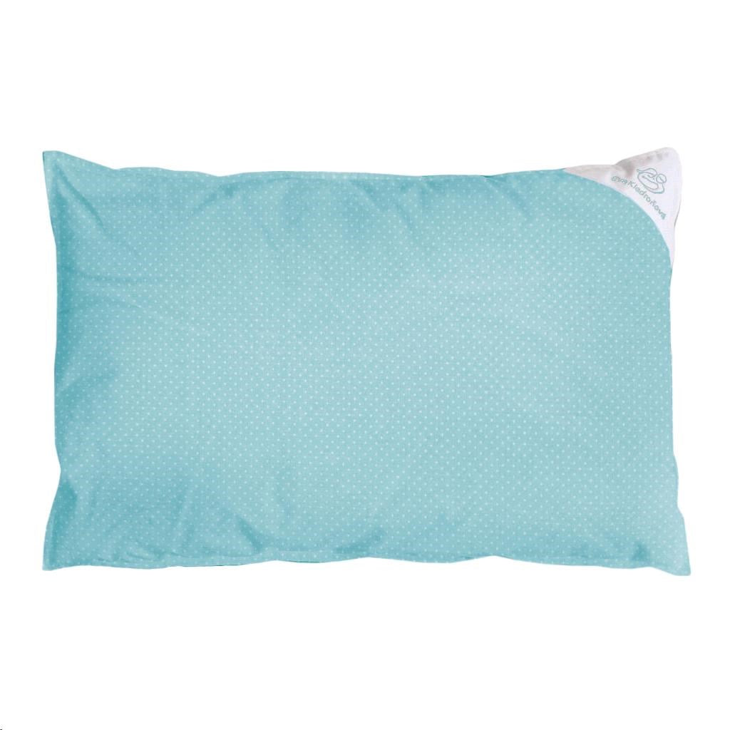 Párnahuzat kék pöttyös - 60x40 cm