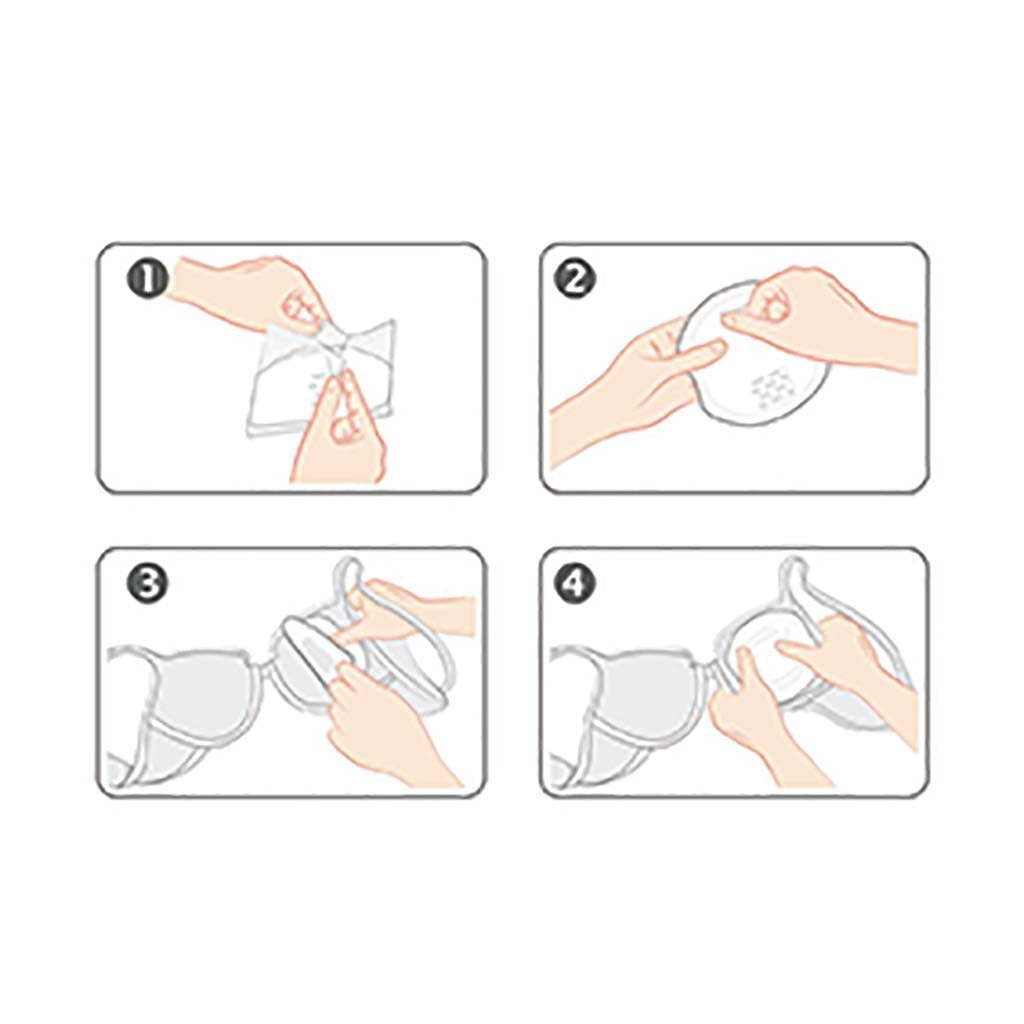 Szoptatós melltartóbetét NUK High Performance 30 db