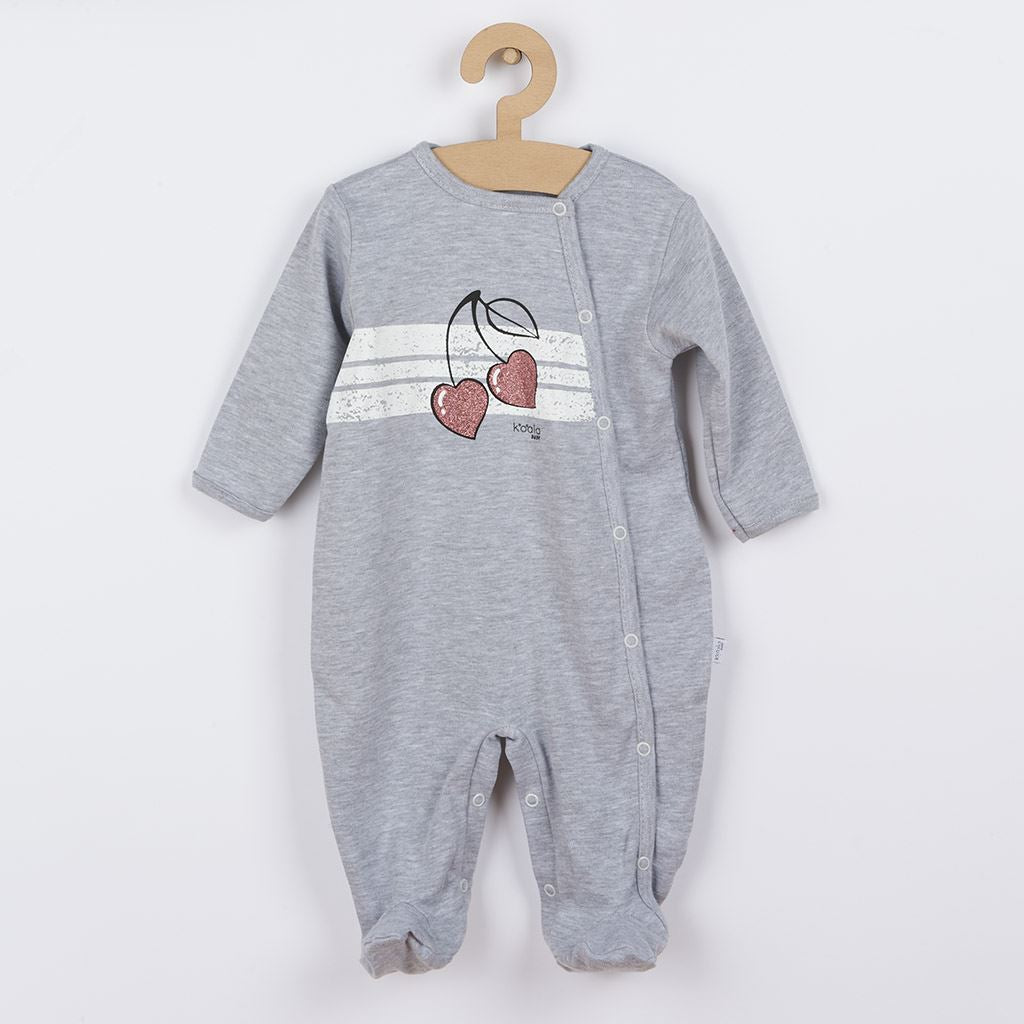 Baba pamut kezeslábas Koala Cherry