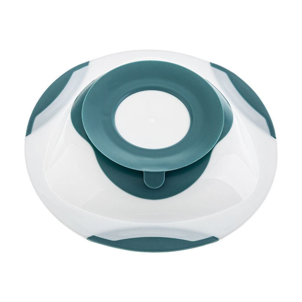 Akuku tapadókorongos zöld gyerektányér
