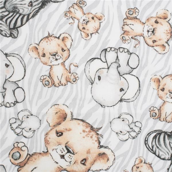 Vízálló flanel alátét New Baby zoo