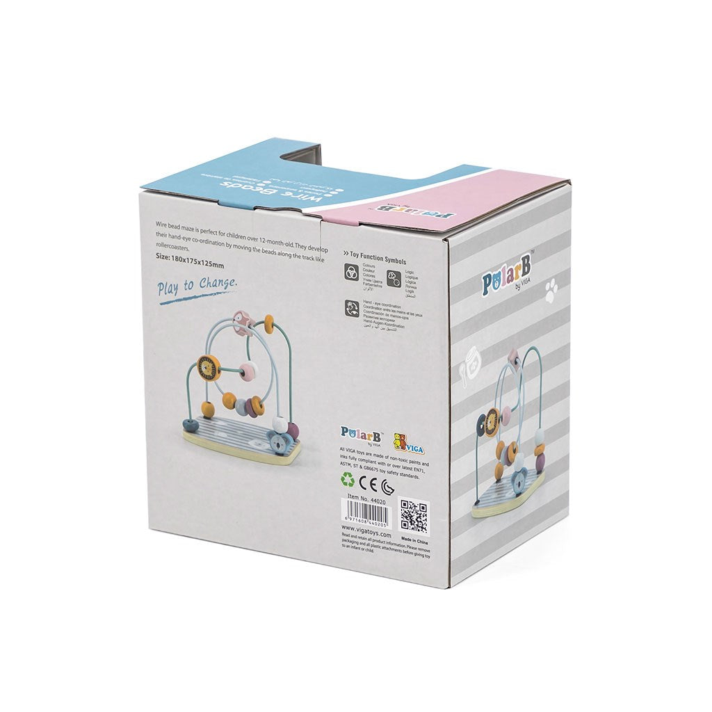 Fából készült labirintus állatkert