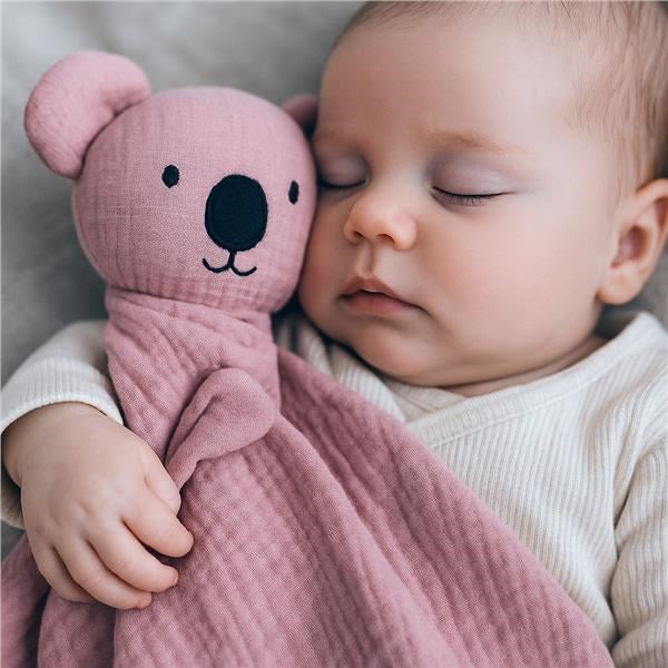 Muszlin szundikendő New Baby Koala pink