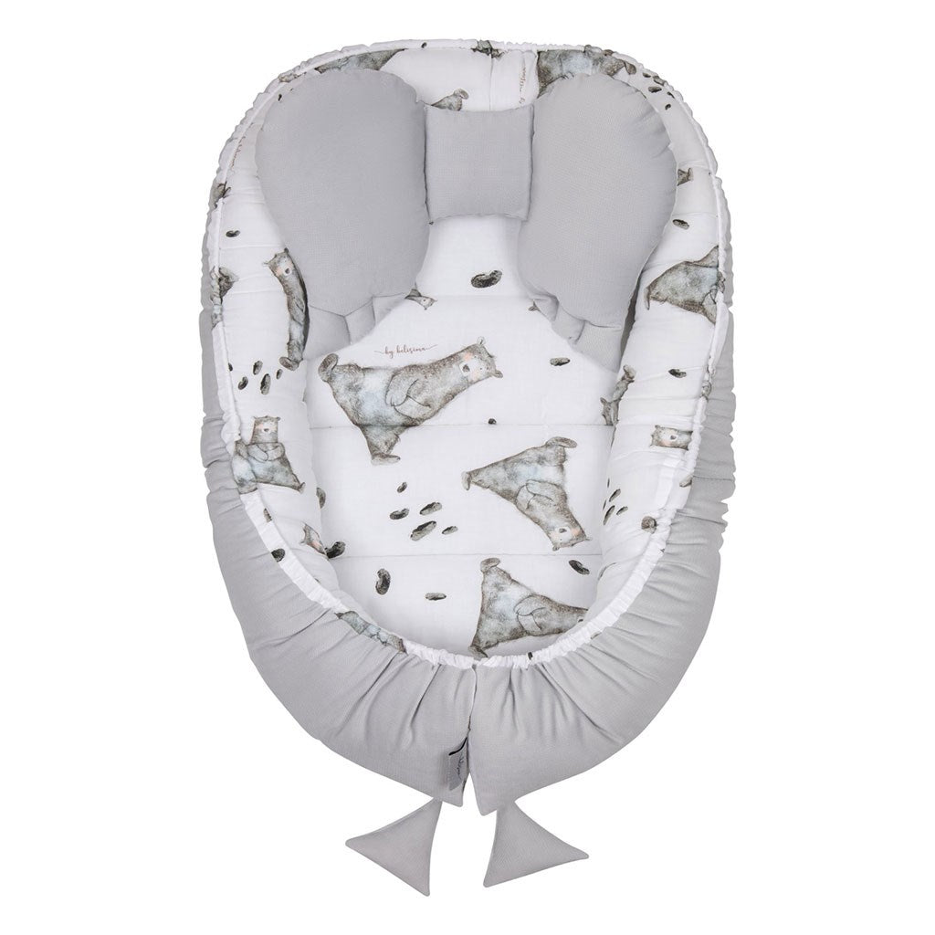 Babafészek kisbabák számára Velvet Belisima Mr.Grey