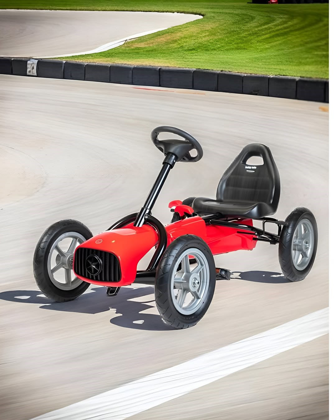 Go-kart Baby Mix Buggy pedálos gyerek gokart piros