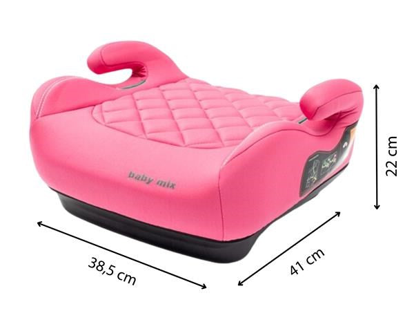 Autós ülésmagasító BABY MIX HERO I-SIZE pink