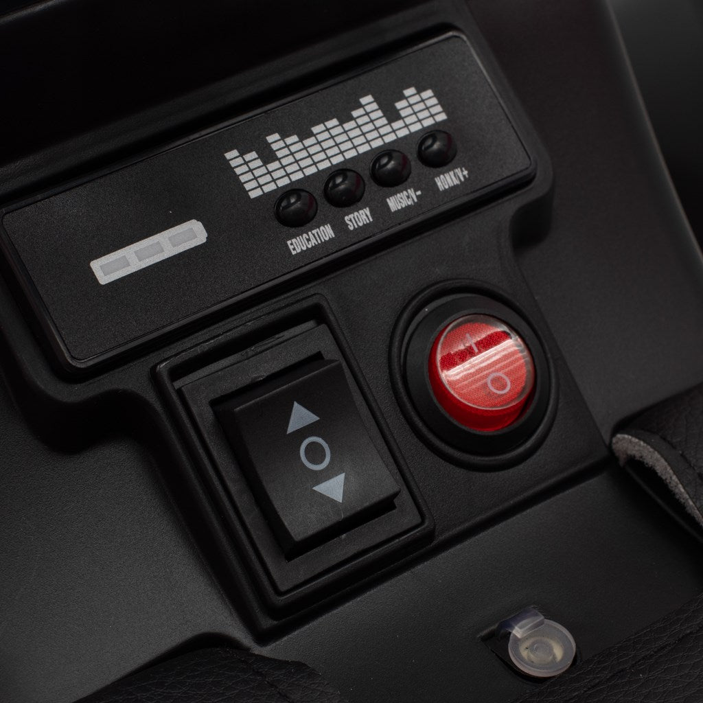 Baby Mix Ruggy elektromos futóbicikli vezetőrúddal sárga