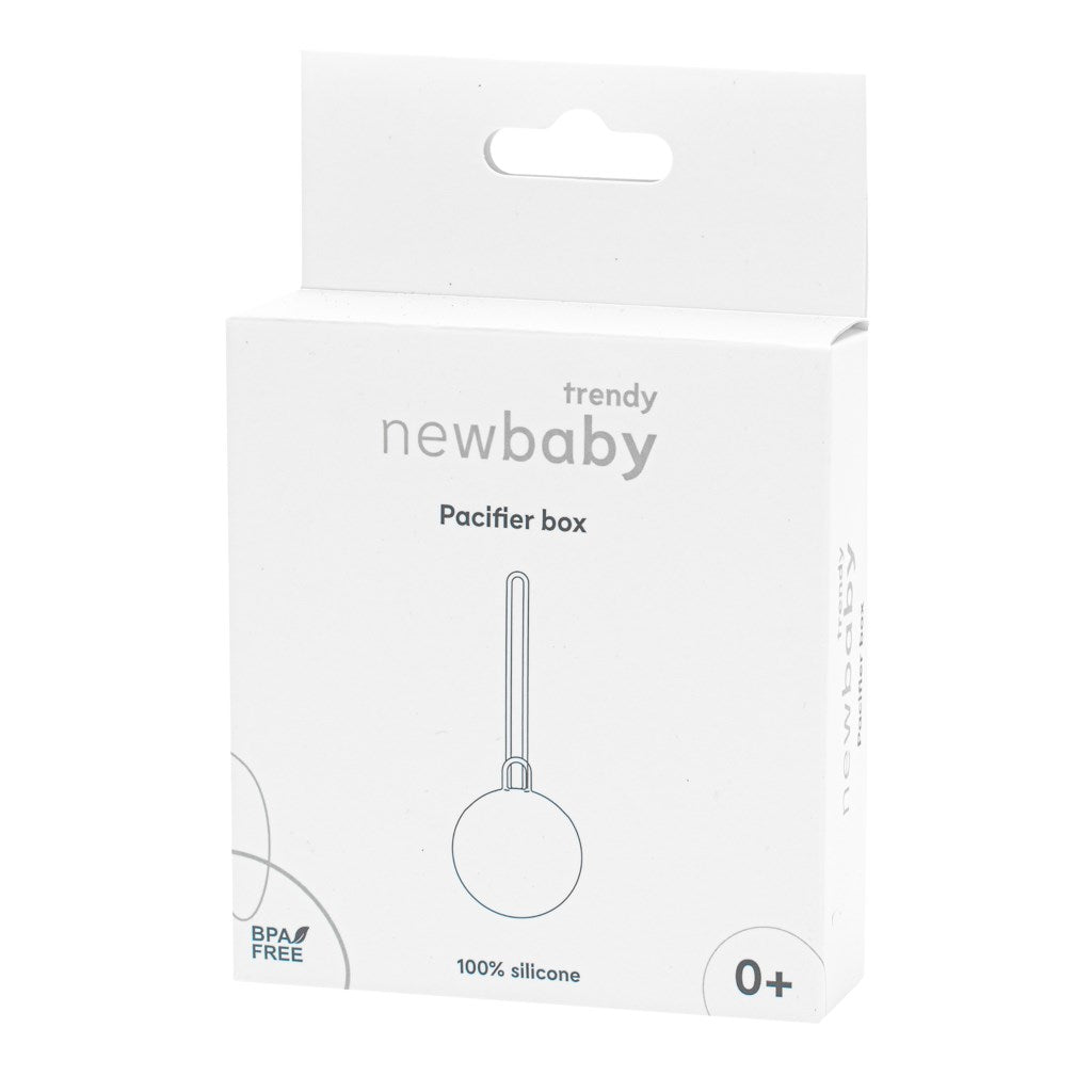 Szilikon cumik fedele New Baby barna