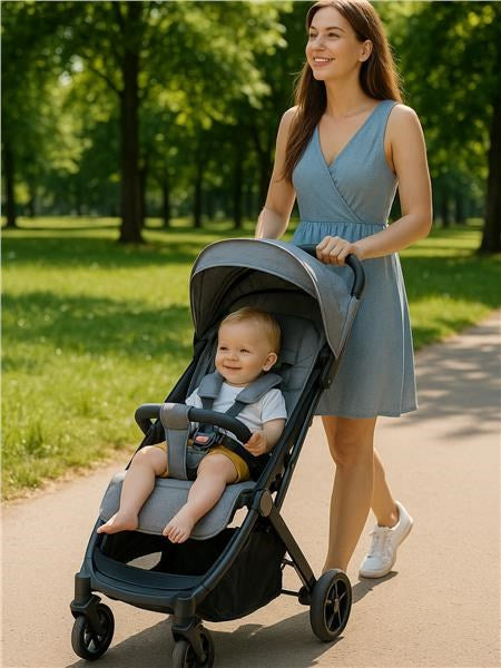 Sport babakocsi Bimelo Baby Mix Ultra-light szürke