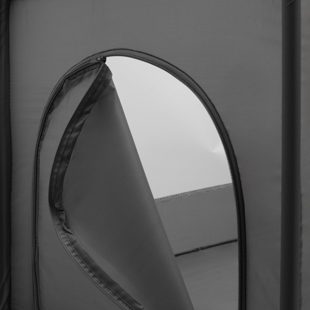 Baba utazóágy kihúzható tálalószekrénnyel Side Baby Mix szürke