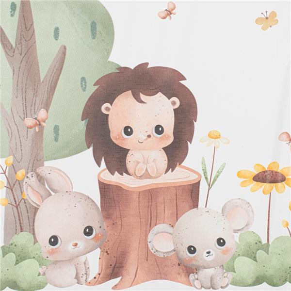 Pelenkázó lap Baby Mix Erdei állatok 47x70cm