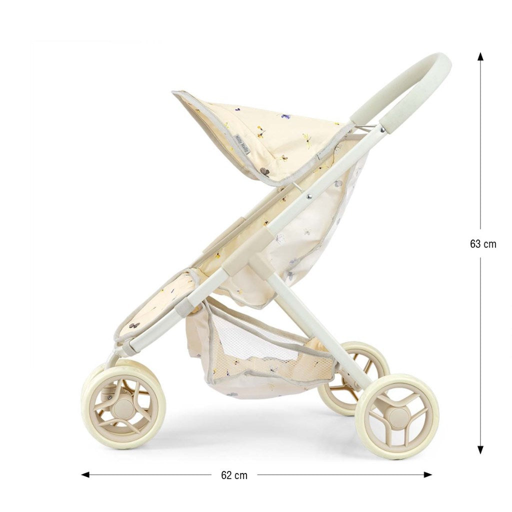 Játék golf babakocsi babáknak Milly Mally Susie Nature