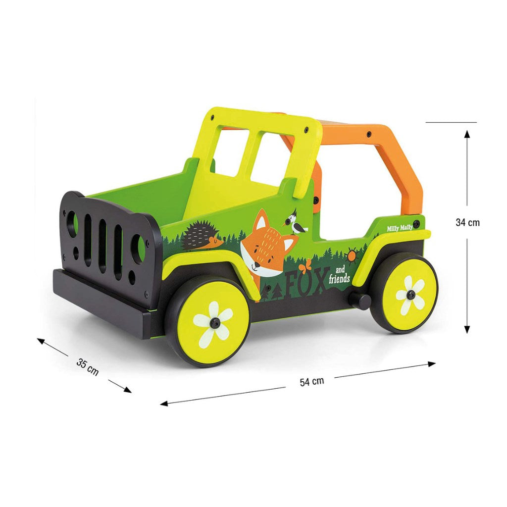 Explorer járássegítő Viga Fox and Friends