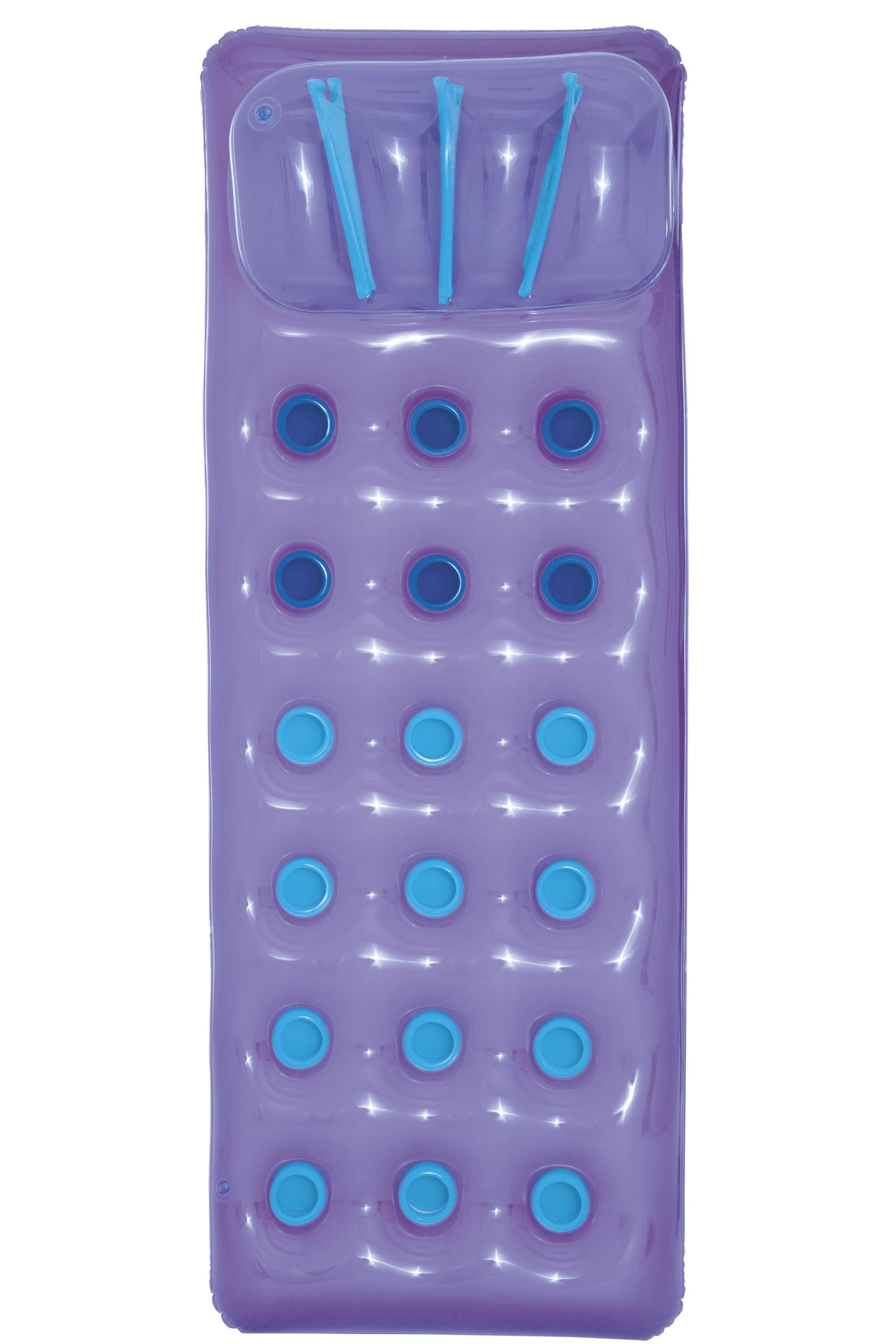 Bestway 43015 felfújható strandmatrac 188cm x 71cm lila