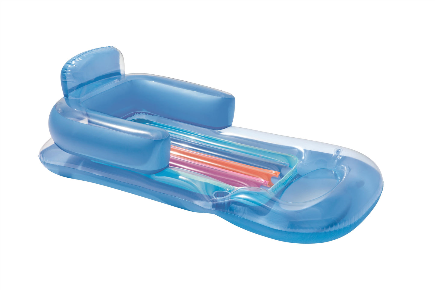 Bestway 43028 felfújható strandmatrac háttámlával és karfákkal