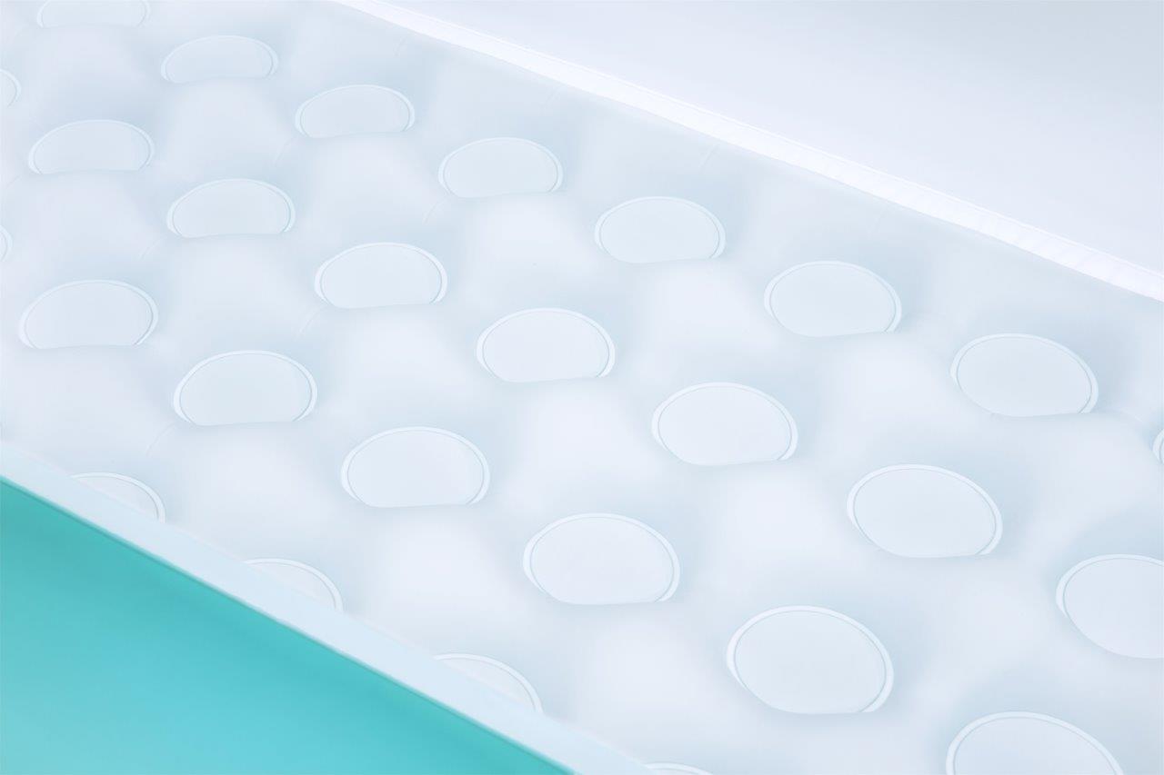 Bestway 51115 Téglalap alakú felfújható medence felfújható aljjal