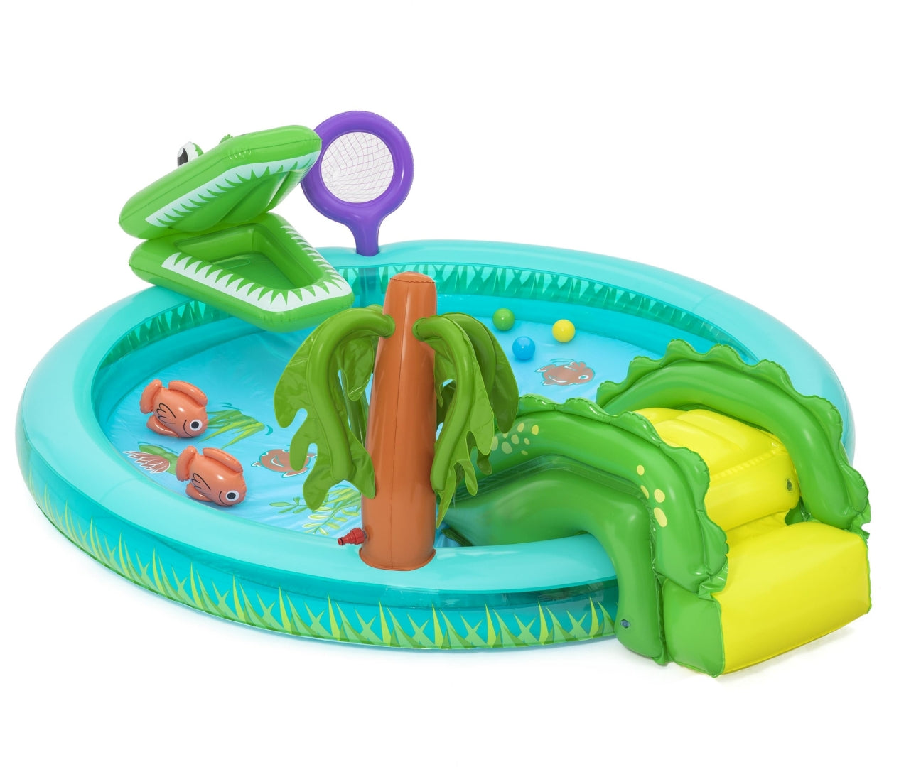 Bestway 53166 Crocodile Bay vízi játszótér 2