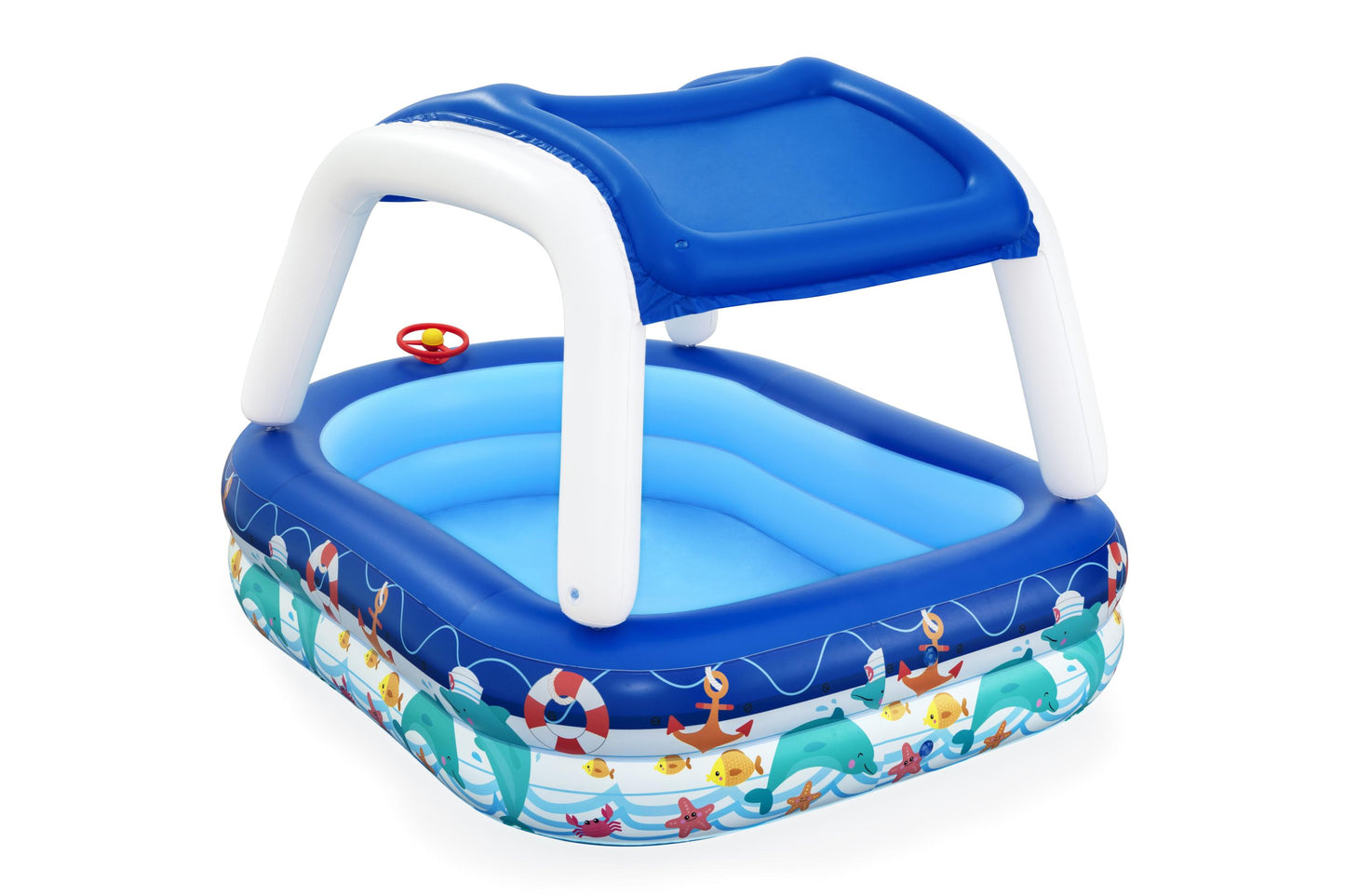 Bestway 54370 Sea Captain felfújható családi medence tetővel 2