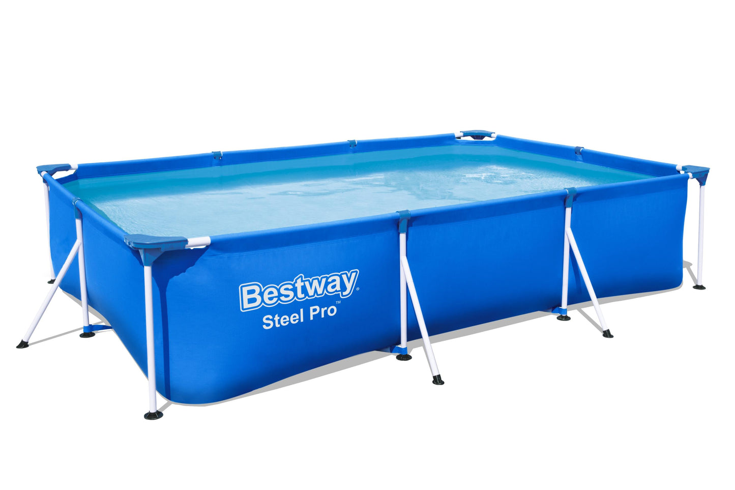 Bestway 56411 STEEL PRO téglalap alakú vázas medence szűrőszivattyúval 3