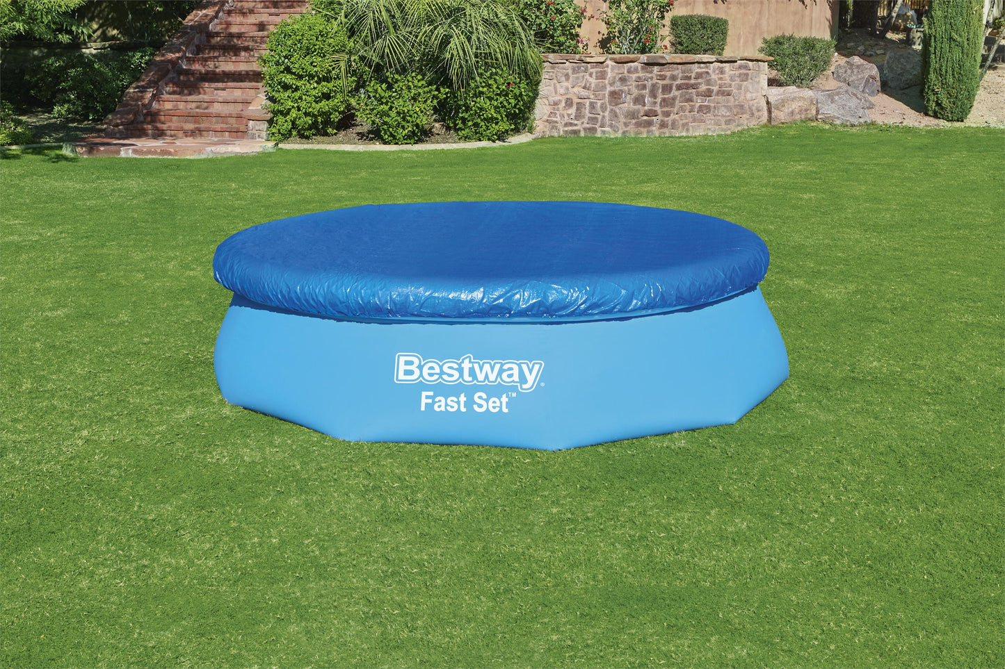 Bestway 58033 Flowclear 10'/3.05m gyorsan rögzíthető medencetakaró