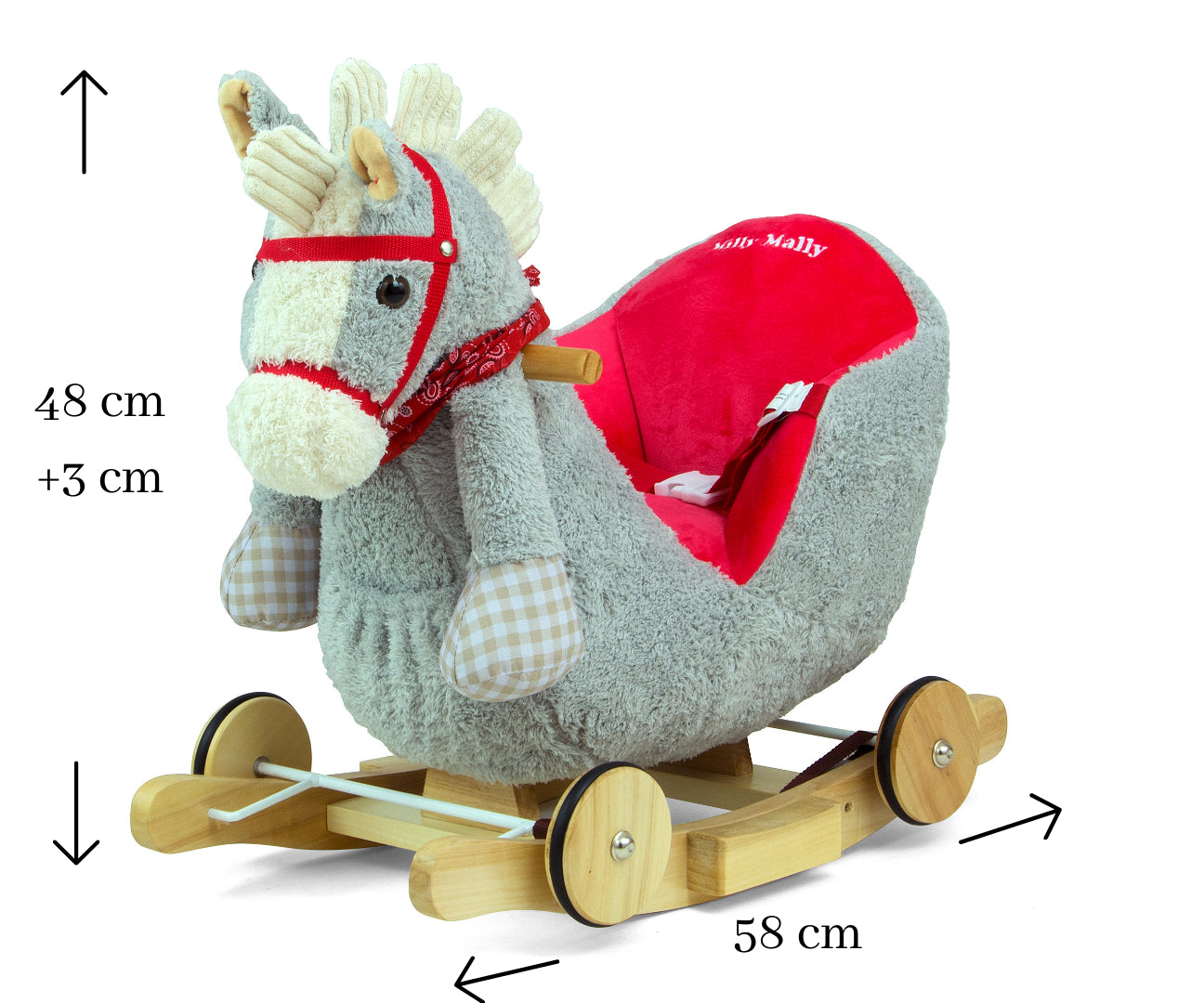 Konik Polly - Szürkésvörös Ló