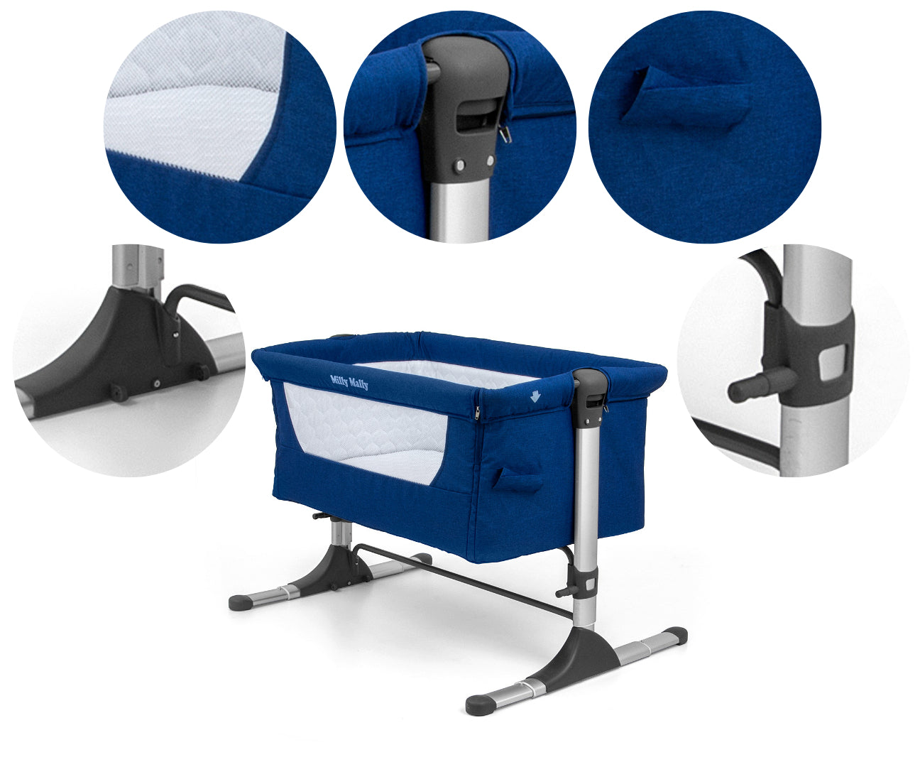 Side by Side ágy NAVY