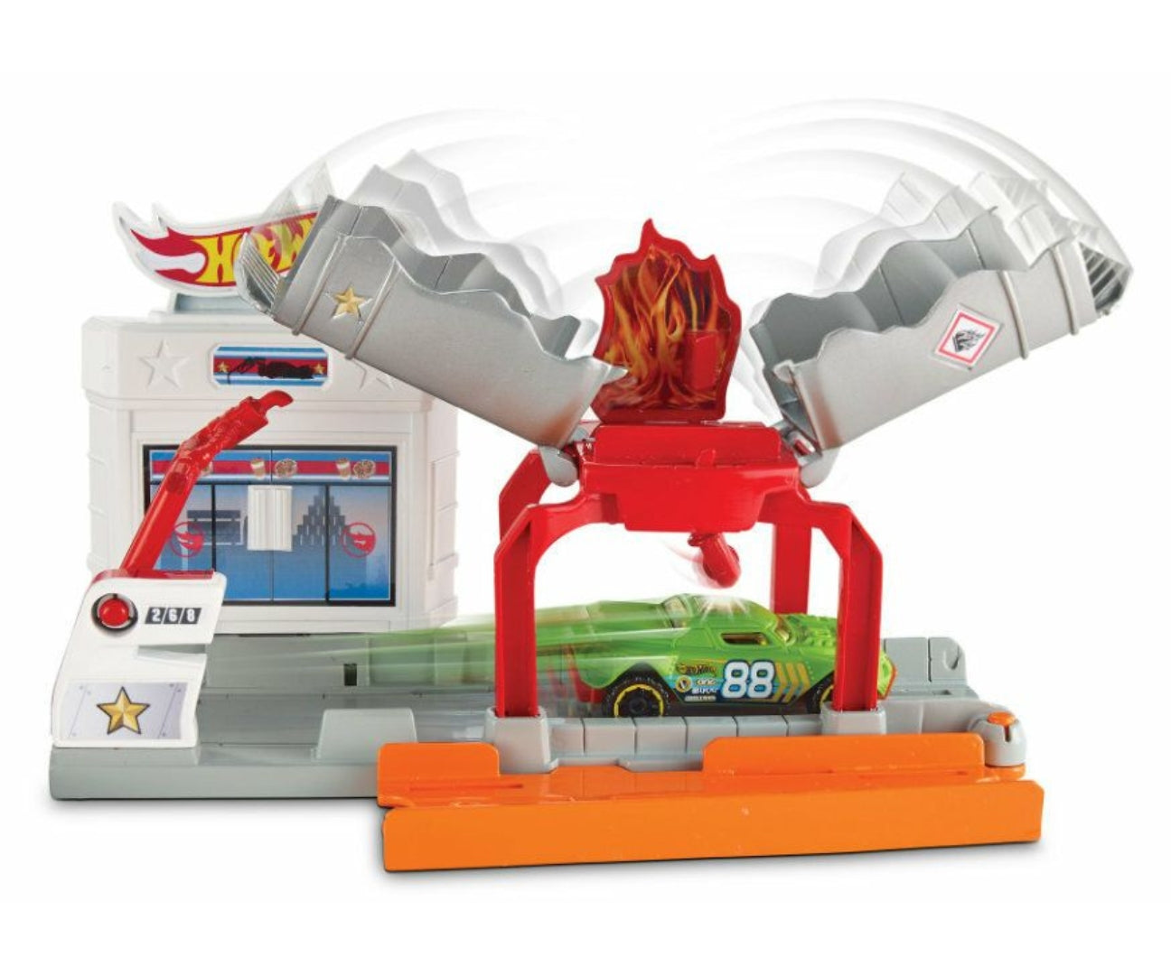 Mattel FJN36 Hot Wheels Tűz az állomáson