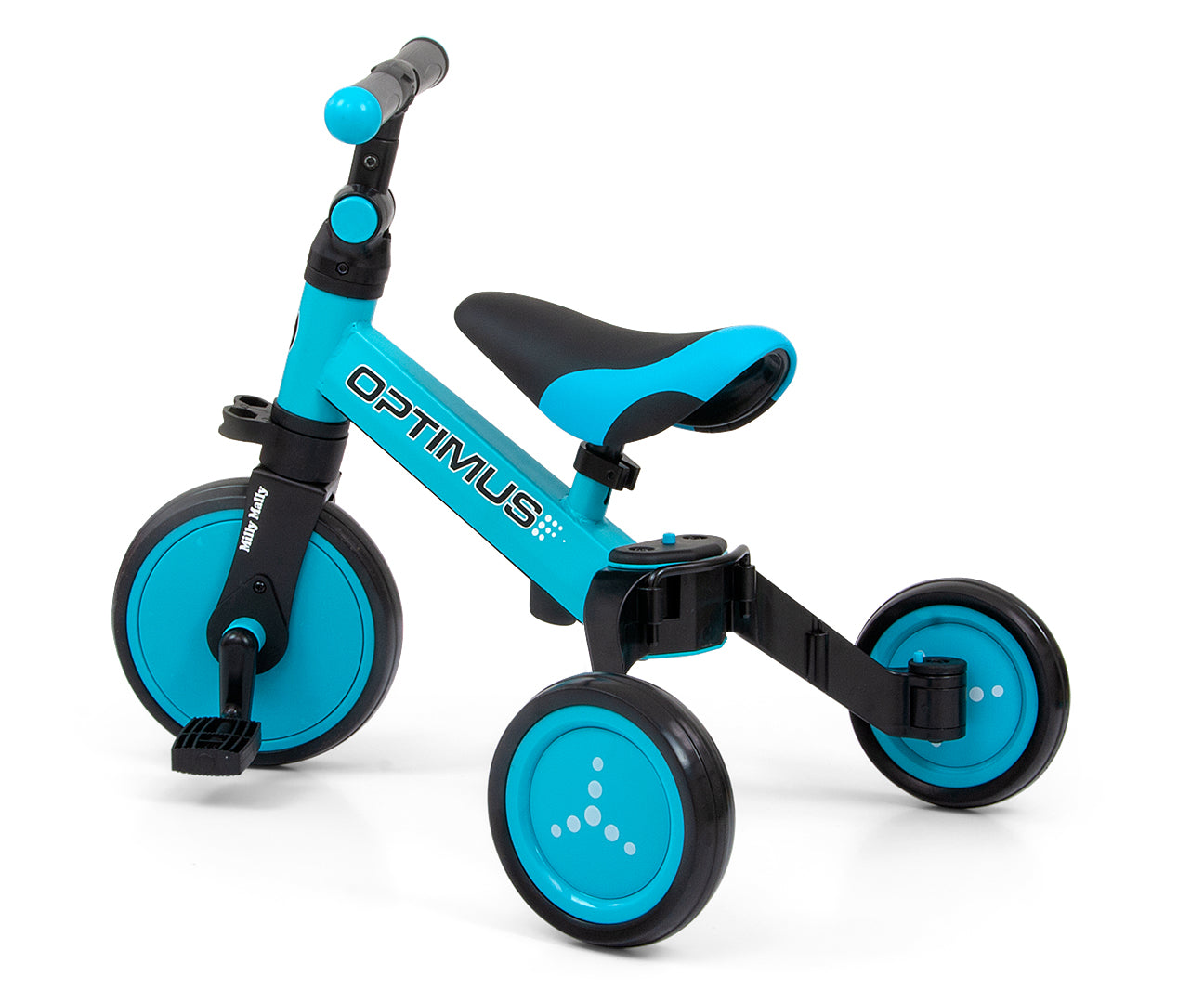 Milly Mally Ride On – 3 az 1-ben kerékpár OPTIMUS kék