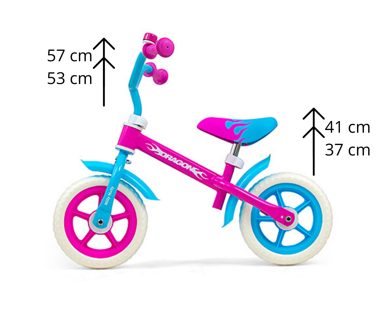 Milly Mally túrabicikli Sárkány Candy