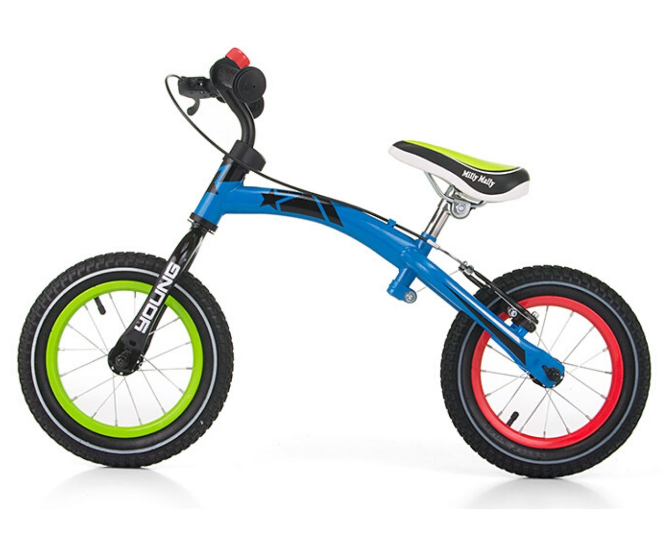 Milly Mally túrabicikli fiatal többszínű