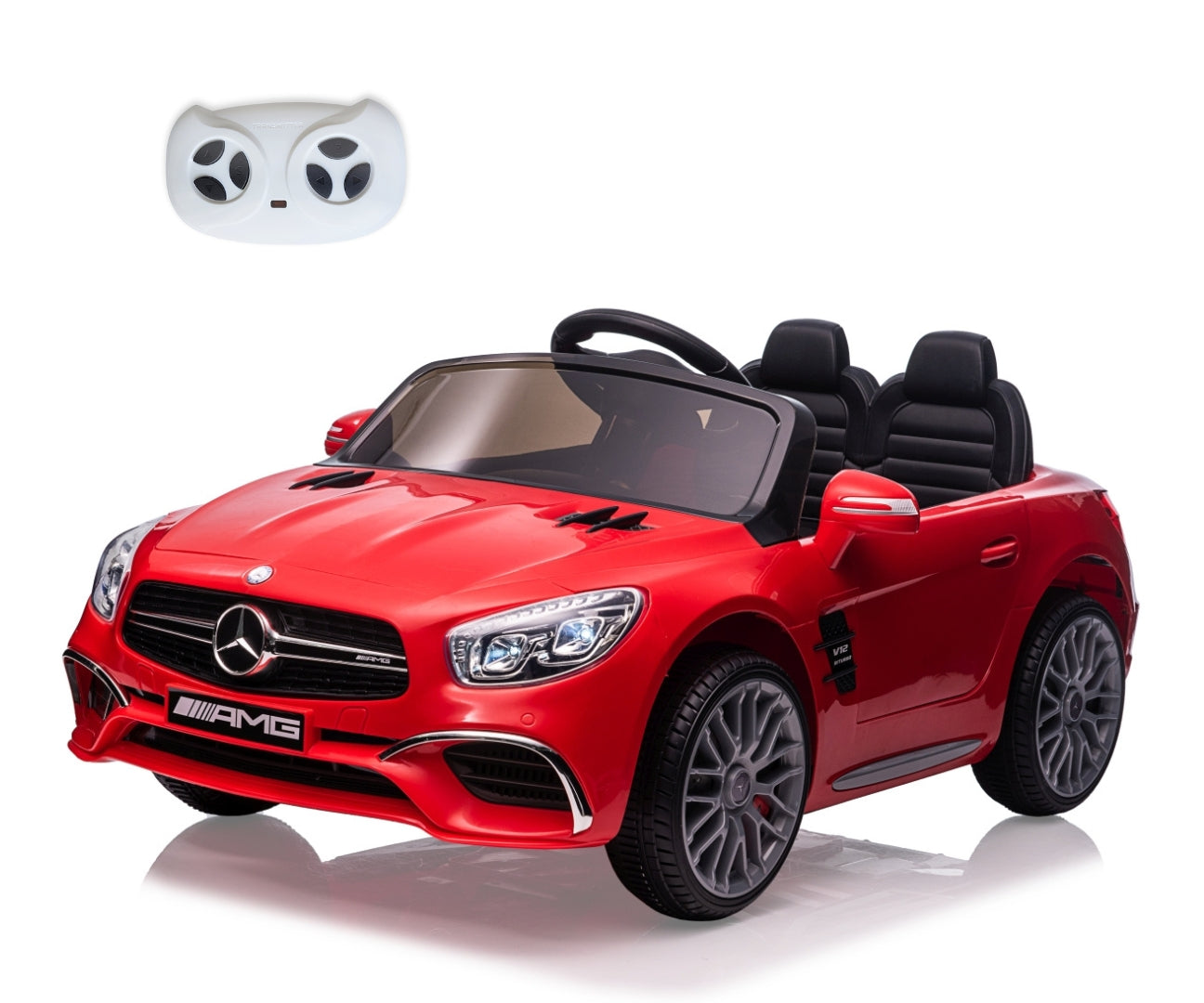Mercedes-Benz SL65 AMG piros akkumulátoros jármű