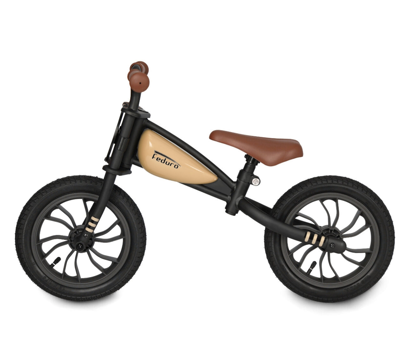 Qplay Feduro Bézs Kiegyensúlyozó Bicikli