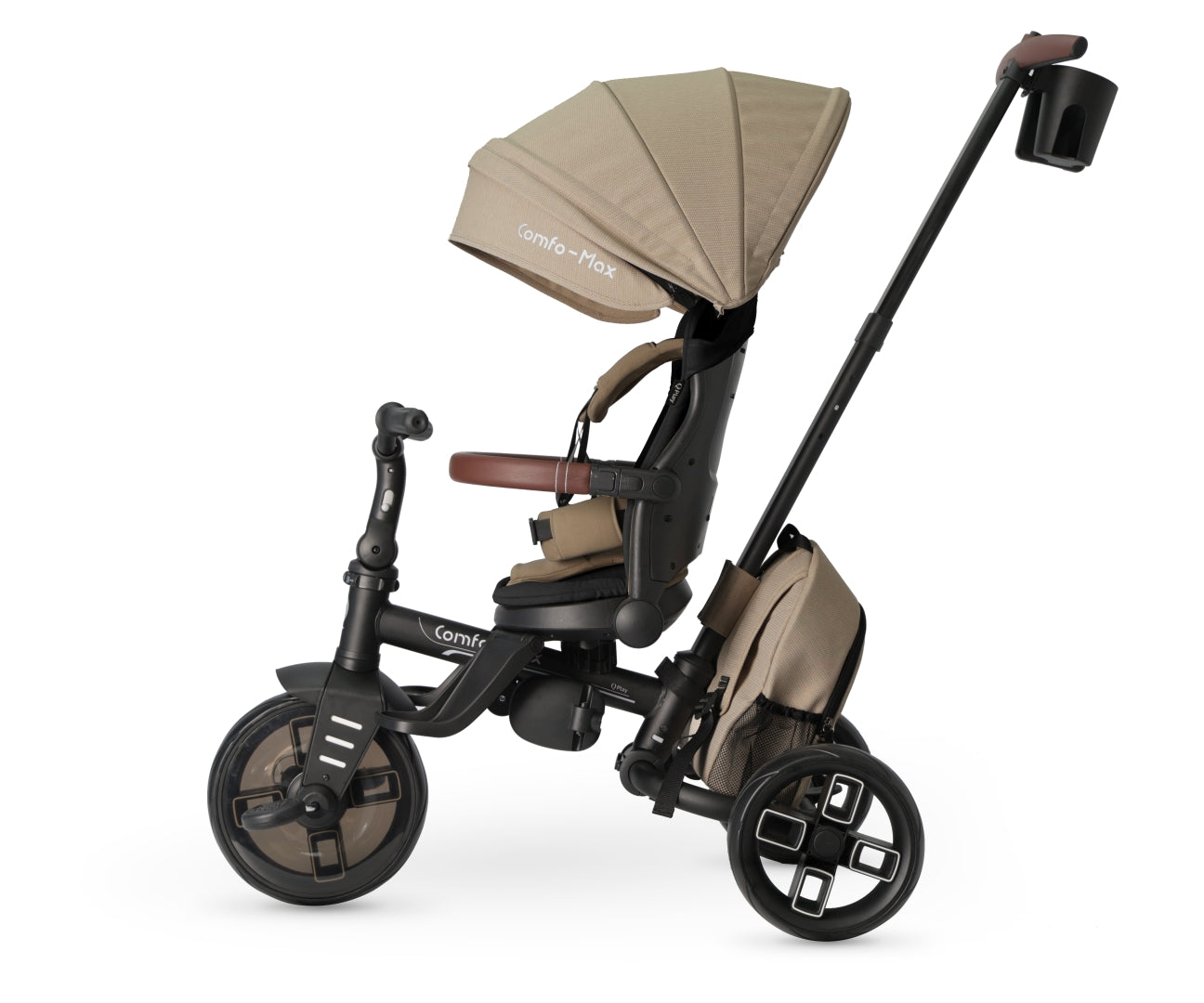Qplay Comfo Max kávés tricikli
