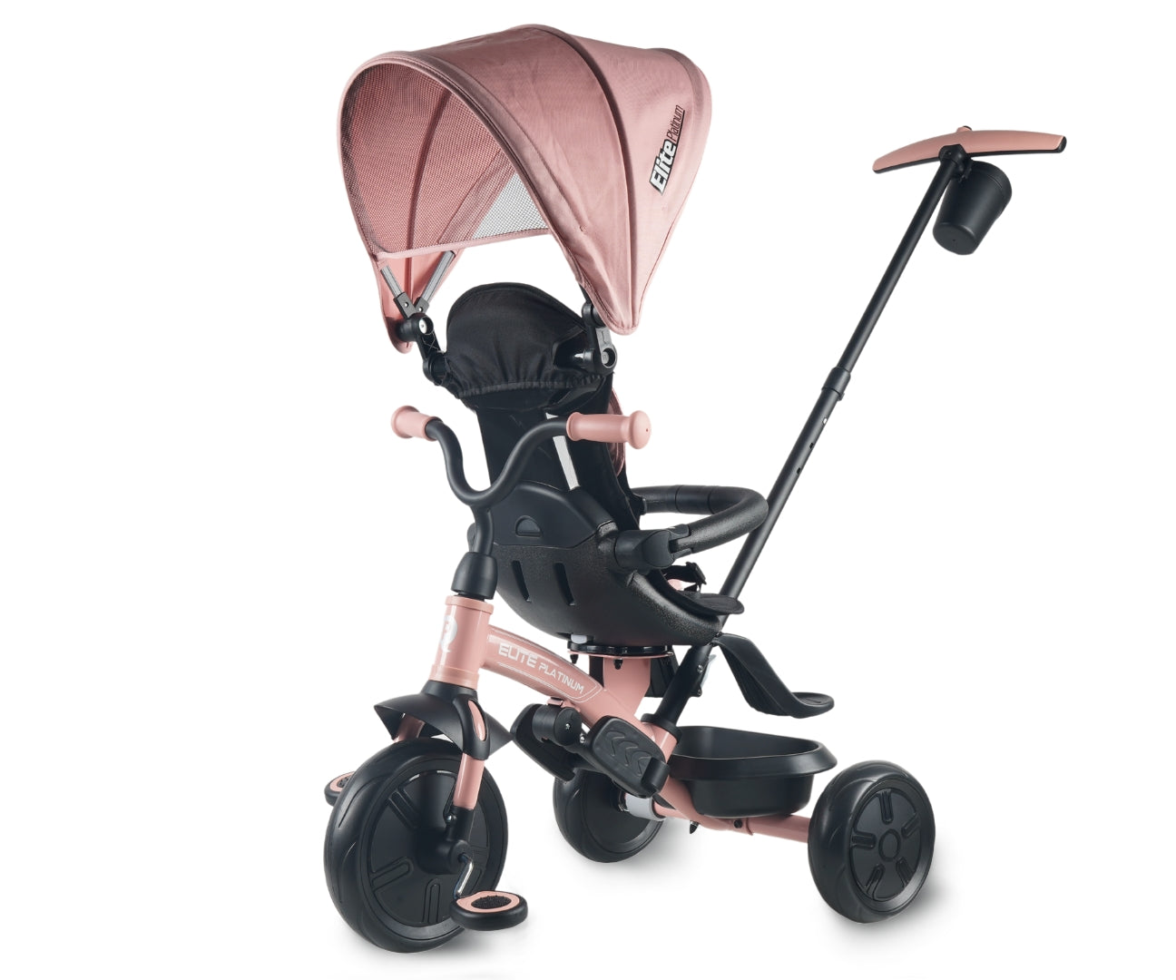 Qplay Elite Platinum Pink triciklik