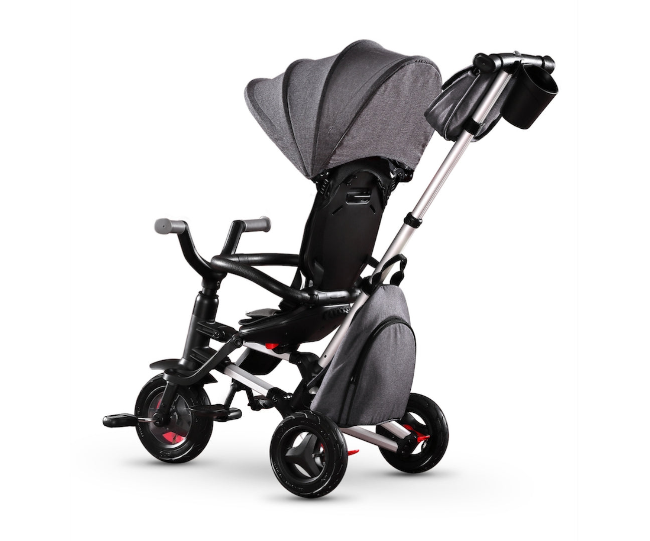Qplay Nova+ háromkerekű kerékpár Air Grey