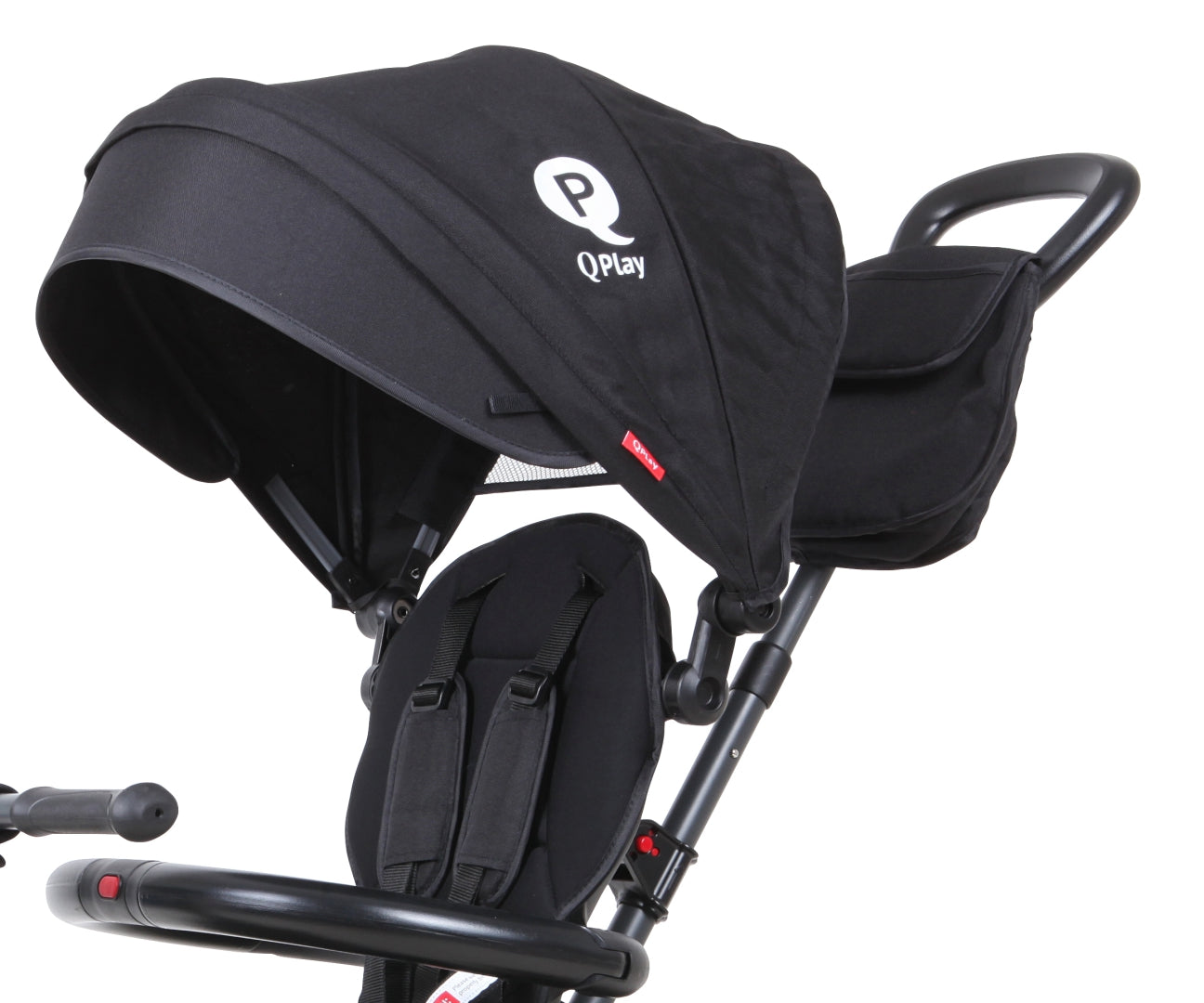 Qplay Tricikli Rito Plus Fekete