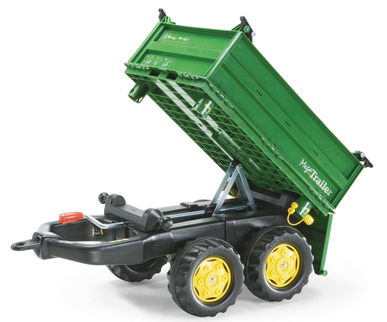 Rolly Toys 122004 Rolly-Mega utánfutó világoszöld