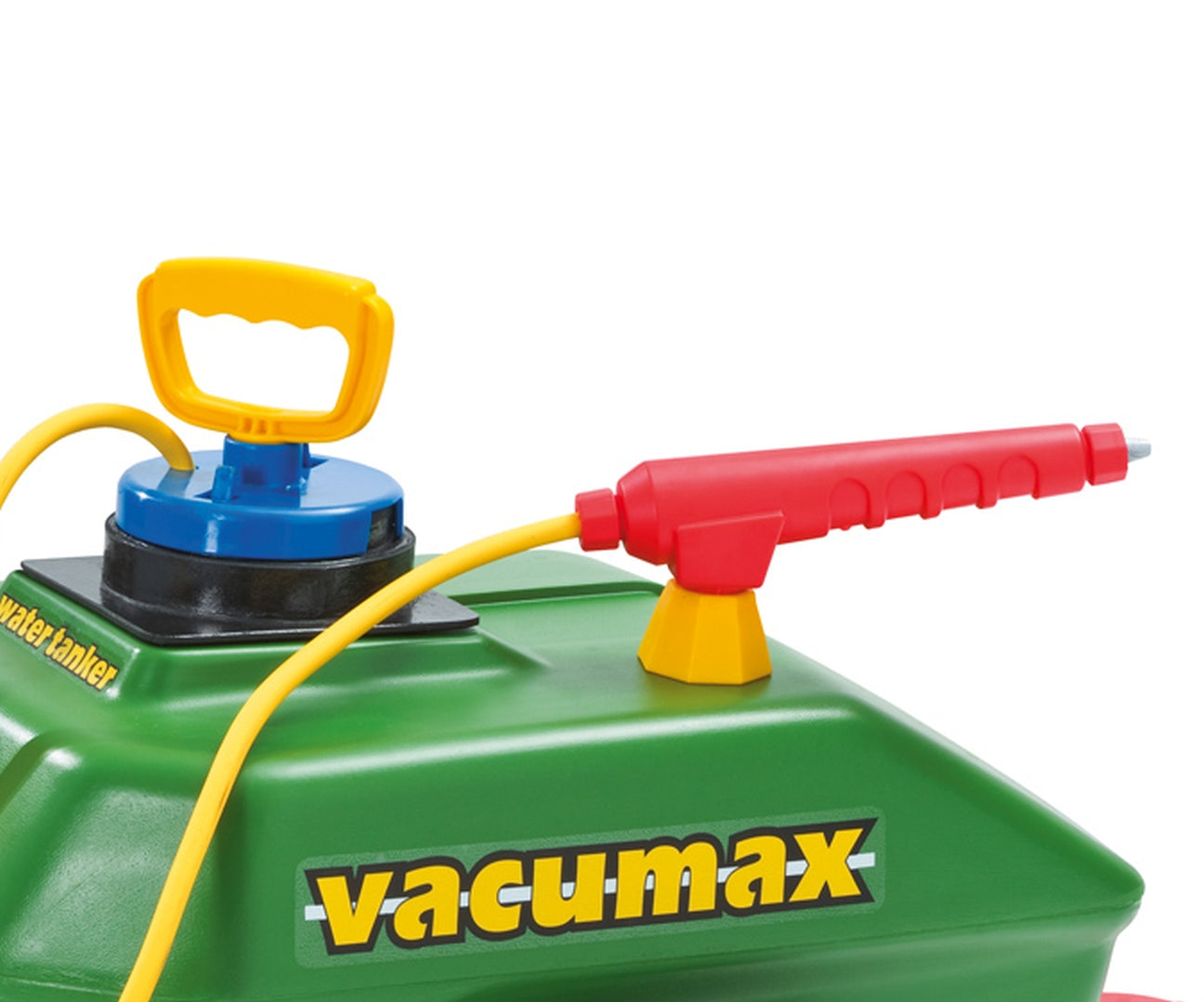 Rolly Toys 122868 Rolly Vacumax Tartálykocsi Pumpával és Tűzoltótömlővel Zöld 1 tengelyes