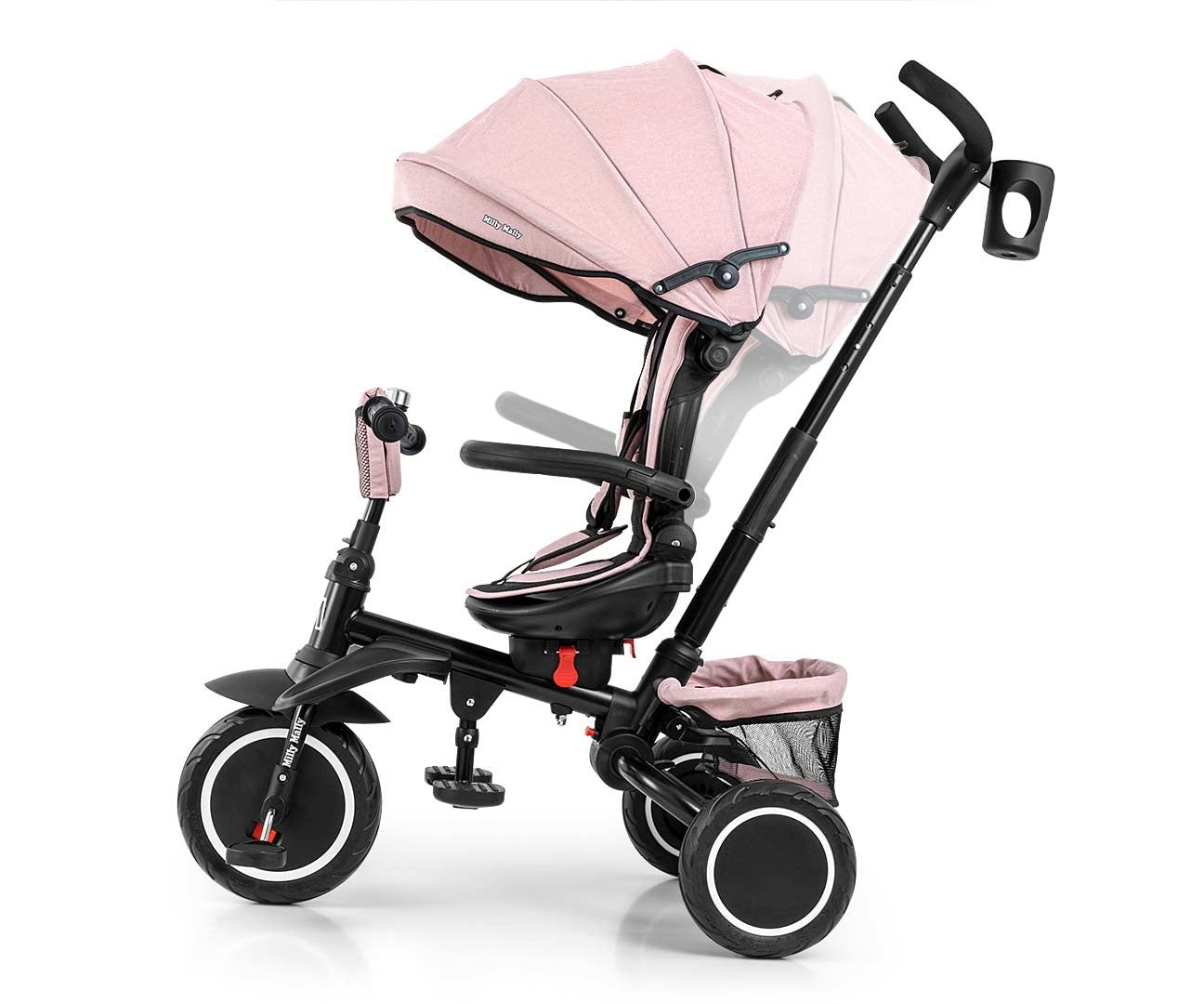 Stanley Rubber új rózsaszín tricikli