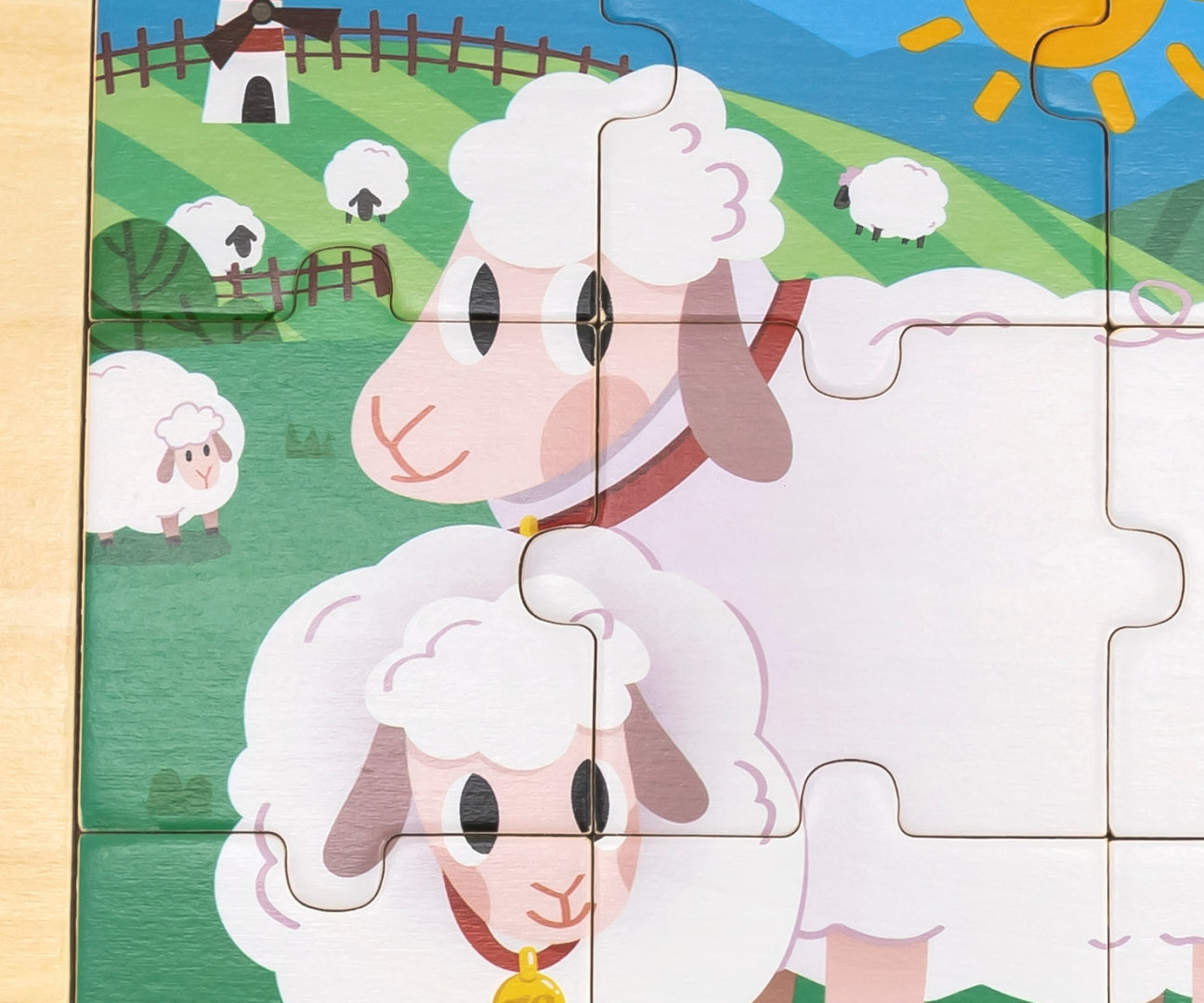 Viga 44622 9 darabos kirakólap - Bárány