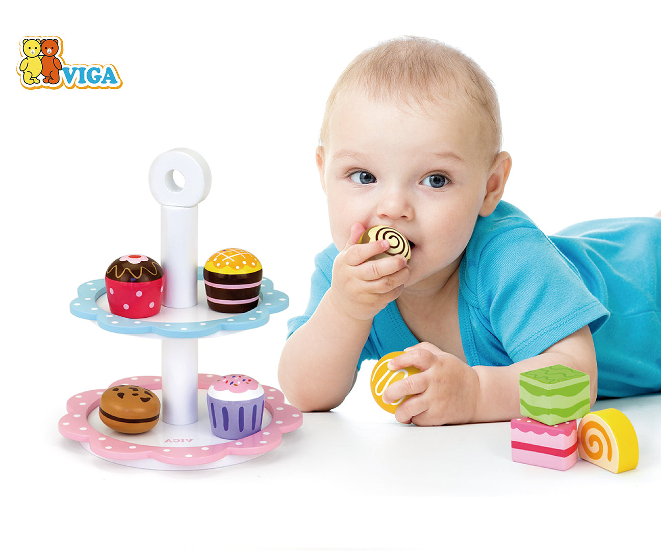 Viga 50046 Teatime Desszert Állvánnyal