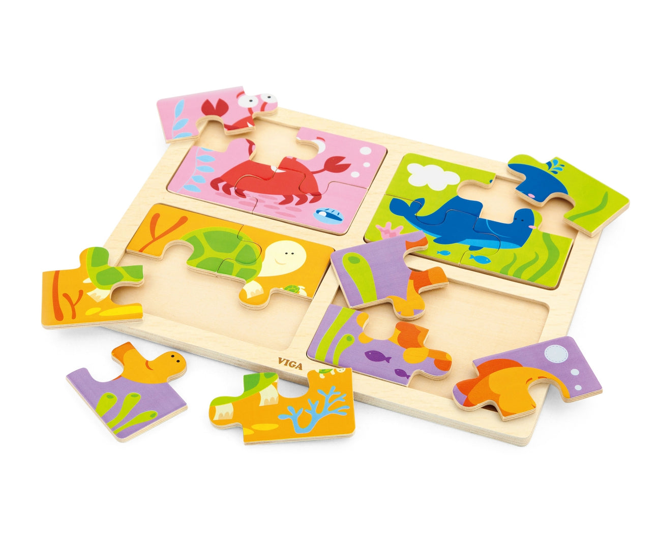 Viga 50190 4 az 1-ben kirakós füzet - Tenger