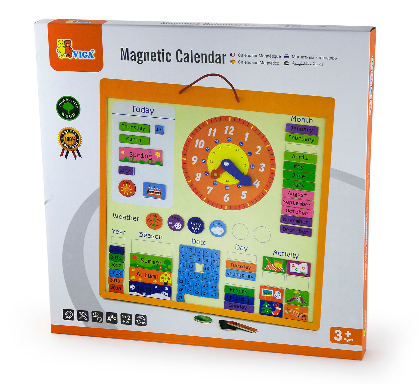 Viga 50377 mágneses naptár