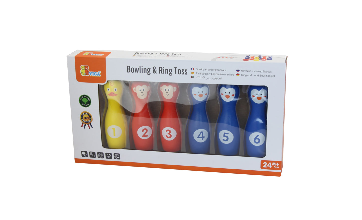 Viga 50665 Bowling és gyűrűdobálós árkádjáték