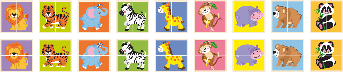 Viga 50842 Vadállatos Párosító Kirakó