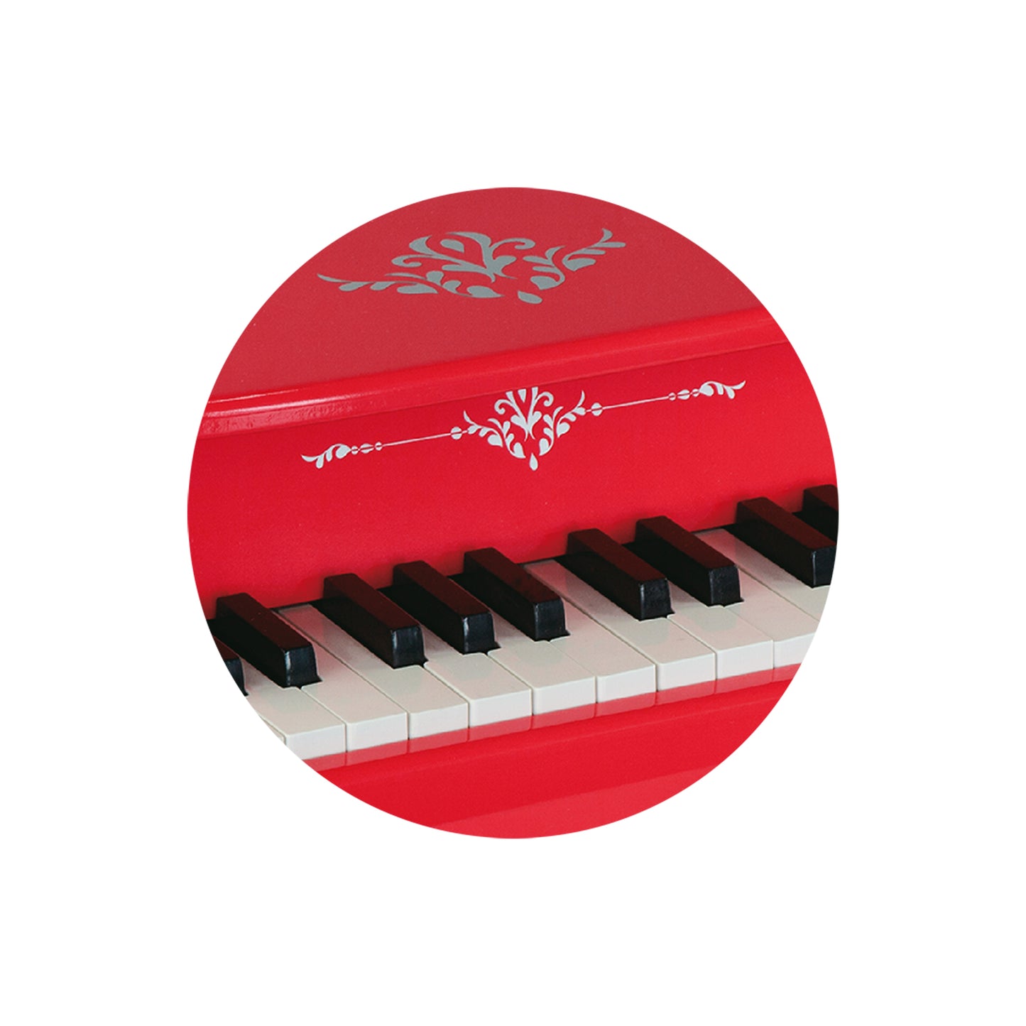 Viga 50947 Első Zongora Gyermekeknek - Piros