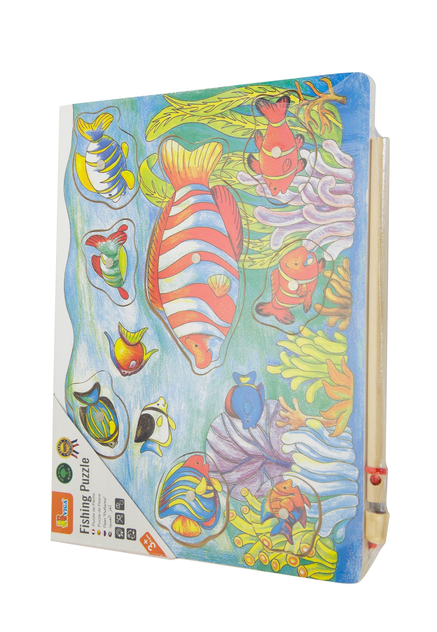 Viga 58423 Mágneses kirakó - fogjunk halat