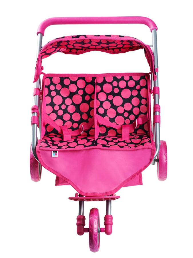 Sport babakocsi 2 babának PlayTo Klaudie rózsaszín