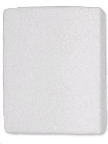 Frottír lepedő kiságyba fehér